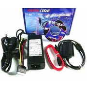 USB2.0 SATA�EIDE �ϊ��P�[�u�� 5�Z�b�g