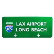 トラフィックサインボード　LAX AIRPORT