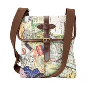 �j���[���[�N���@SYDNY�@LUVE�@�́@Subway�@Print�@Quiltad�@Nylon�@Across Bode Bag