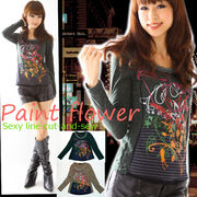 ��NEW�y2011�~�z��Flower�y�C���g���؂荞�݃p�Y���f�U�C�������j�b�g�J�b�g�\�[��ModeCasual