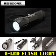WESTROOPER 9 LED FLASH LIGHT�i�t���b�V�����C�g�j