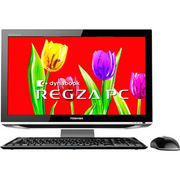 ���Ł@�t����̌^�f�X�N�g�b�v�p�\�R���@dynabook REGZA PC D711/T3EB�@21.5�^���C�h�@�u���b�N�n�@PD711T3