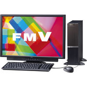 �x�m�ʁ@�f�X�N�g�b�v�p�\�R���@FMV ESPRIMO DH77/G�@24�^���C�h�@�u���b�N�n