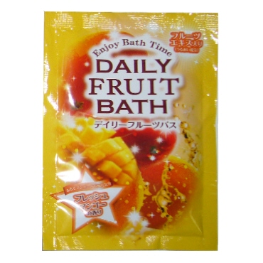 入浴剤　デイリーフルーツバス　フレッシュマンゴー/日本製　  sangobath