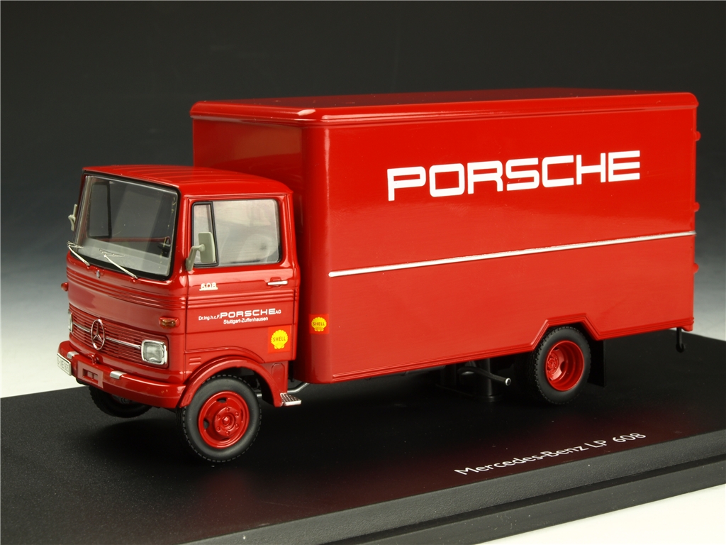 Schuco/シュコー メルセデス・ベンツ LP608 トラック PORSCHE レッド