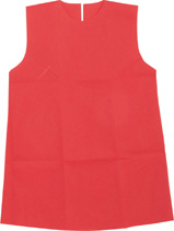 【ATC】衣装ベースワンピース幼児～小学校低学年用赤 1941