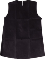 【ATC】衣装ベースワンピース幼児～小学校低学年用黒 1947