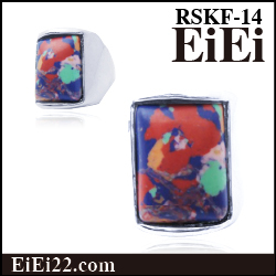天然石リング ファッション指輪 デザインリング　RSKF-14