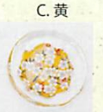 【ご紹介します！華やかな花柄の小さなお皿！ガラス豆皿（丸）（5色）】C黄