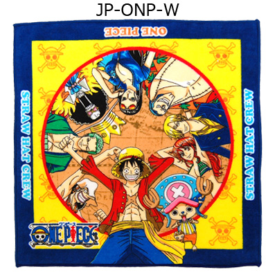 ONE PIECE ワンピース ミニタオル ハンカチ 2柄セット キャラクター