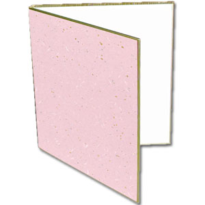 二つ折り 小色紙 画仙紙 ピンク
