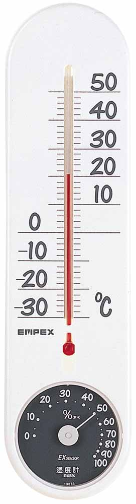 《日本製》【シンプルな温湿度計】くらしのメモリー温・湿度計