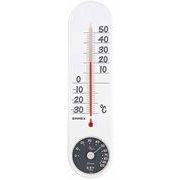 《日本製》【シンプルな温湿度計】くらしのメモリー温・湿度計