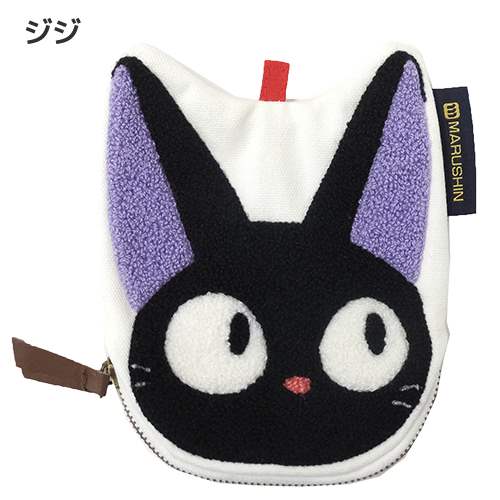 ギフトにおすすめ 魔女の宅急便 サガラ刺繍ダイカットポーチ ダイカットジジ 株式会社 ブライエンタープライズ 問屋 仕入れ 卸 卸売の専門 仕入れならnetsea