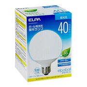 ELPA 電球形蛍光灯Ｇ形 ４０Ｗ形 EFG10ED8-G041H