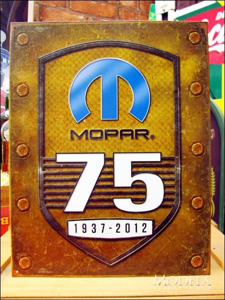 アメリカンブリキ看板 MOPAR 75周年記念