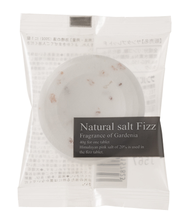 発泡入浴剤　ナチュラルソルトフィズ（天然ヒマラヤ岩塩入り）　/日本製