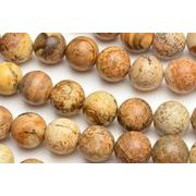 ◆ペトリファイドウッド（珪化木）◆12mm◆ １連（約38cm）_R1763-12/A1-6