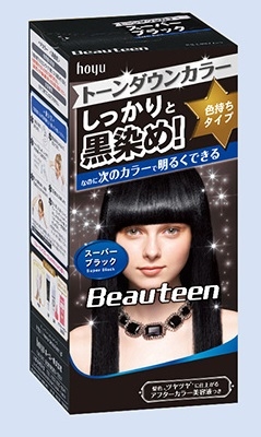 Beauteen ビューティーン トーンダウンカラー スーパーブラック ヘアカラー 黒髪用 雑貨 ハリマ共和物産 株式会社 問屋 仕入れ 卸 卸売の専門 仕入れならnetsea