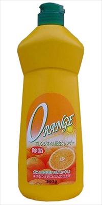 【販売終了】オレンジオイル配合クリームクレンザー 【 ロケット石鹸 】 【 クレンザー 】