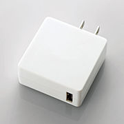 エレコム エクリア専用USB充電器 HCM-AC2A01WH
