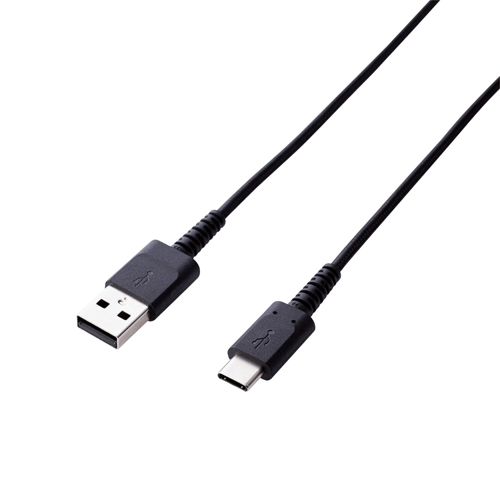 エレコム スマートフォン用USBケーブル/USB(A-C)/認証品/高耐久/2.0m/ブラ