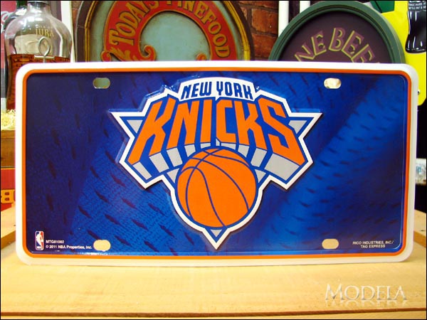 ライセンスプレート NBA NEW YORK KNICKS