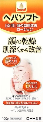 ヘパソフト　薬用顔ローション１００ｇ 【 ロート製薬 】 【 化粧水・ローション 】