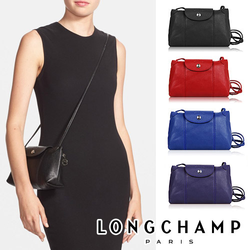 Longchamp ロンシャン ル プリアージュ キュイール ポシェット+