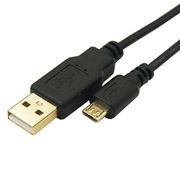 変換名人 極細USBケーブルAオス-microオス 1m USB2A-MC/CA100