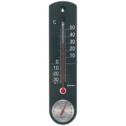 EMPEX 温度・湿度計 くらしのメモリー温・湿度計 壁掛用 TG-6712 ブラック
