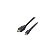 変換名人　ケーブル　HDMI→microHDMI 1.8m(1.4規格対応)　HDMI-M