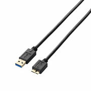 エレコム　USB3.0ケーブル(A-microB)　USB3-AMB05BK
