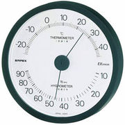 EMPEX 温度・湿度計 エクシード 温度・湿度計 壁掛用 TM-2302 ブラック