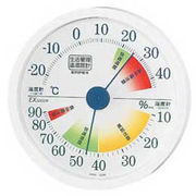 EMPEX 生活管理 温度・湿度計 壁掛用 TM-2441 ホワイト