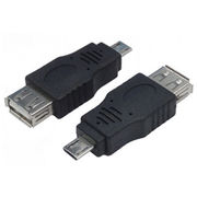 変換名人 変換プラグ USB A(メス)→microUSB(オス) USBAB-MCA