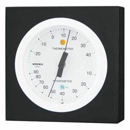 EMPEX 温度・湿度計 MONO 温度・湿度計 MN-4821 ホワイト