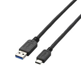 エレコム USB3.1ケーブル(A-TypeC) USB3-AC10BK