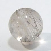 ≪特価品≫天然石  エレスチャルクォーツ(Elestial quartz) ビーズ/貫通穴あり  9mm