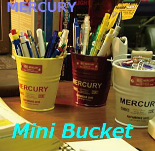 【MERCURY Mini Bucket】 マーキュリー・ミニバケツ (全8色)