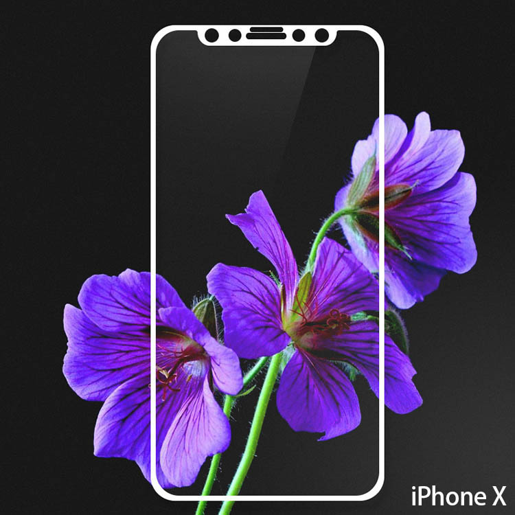 【一部即納】iPhoneX 保護フィルム シート 強化ガラス 保護シート iphone 2色