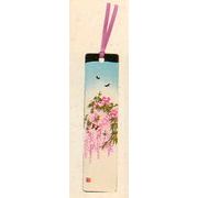 【ご紹介します！安心の日本製！華やかでカラフルな和雑貨！(新)蒔絵しおり】藤の花