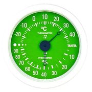 タニタ(TANITA) 〈温湿度計〉アナログ温湿度計 TT-515-GR(グリーン)