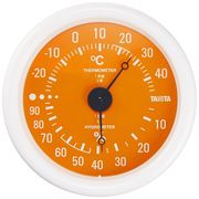 タニタ(TANITA) 〈温湿度計〉アナログ温湿度計 TT-515-OR(オレンジ)