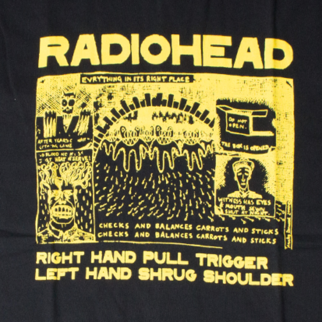 ロックtシャツ Radiohead レディオヘッド Everything In Its Right Place アパレル 株式会社 パッショーネ 問屋 仕入れ 卸 卸売の専門 仕入れならnetsea