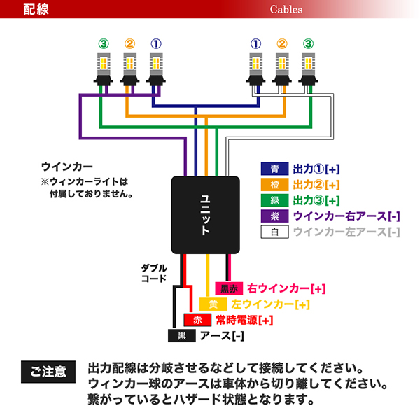 流れるウインカーリレーユニット 流星 3連ウィンカー 12V 24V 有限会社 エール 流れるウインカーリレーユニット 流星 3連ウィンカー 12V 24V 有限会社 エール