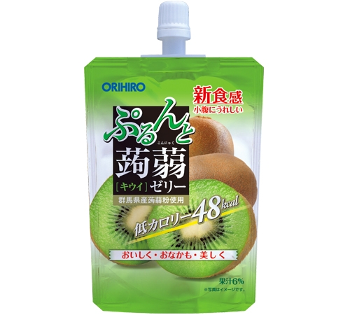 ぷるんと蒟蒻ゼリースタンディング キウイ