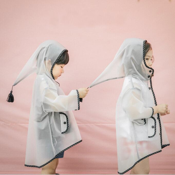 レインコート　子供　透明　可愛い　男女兼用　梅雨対策　レインポンチョ　レインウェア　雨具
