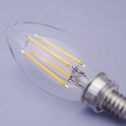 【4W/E12水雷型シャンデリア電球】LEDフィラメント電球　バルブ