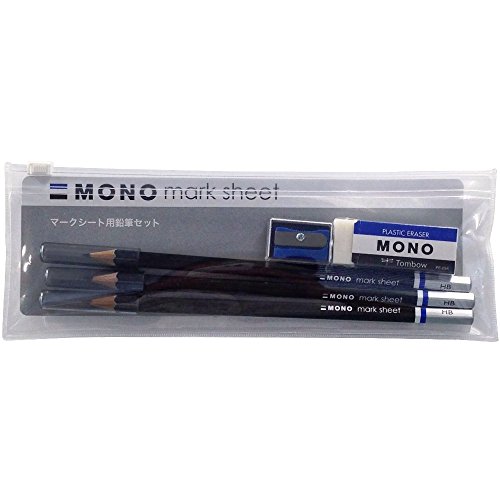 トンボ鉛筆 MONOマークシート用鉛筆HBセット MA-PLMKN 00026762